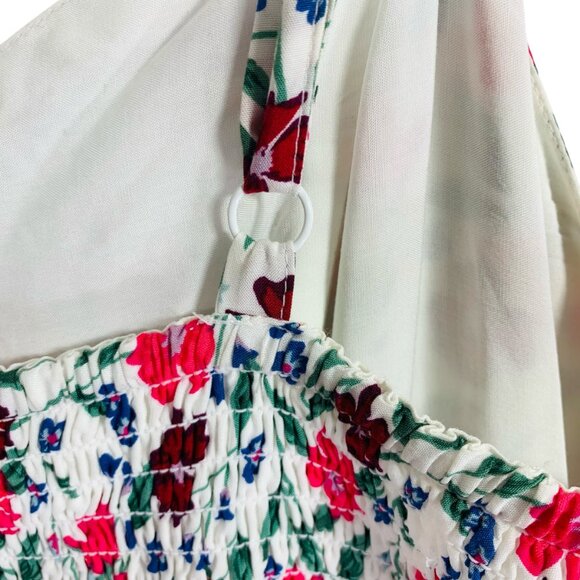 Old Navy White Floral print sleeveless Dress full figure SZ XXL tall Old Navy - Picture 10 of 15